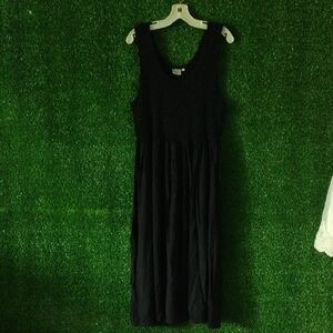Y2K Go fish Elegant Black Sleeveless Dress